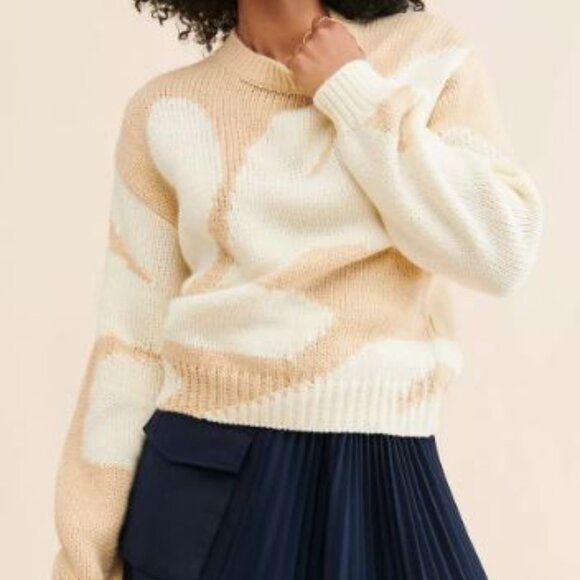 Møn Renn Farren Intarsia Knit Sweater - Picture 3 of 4